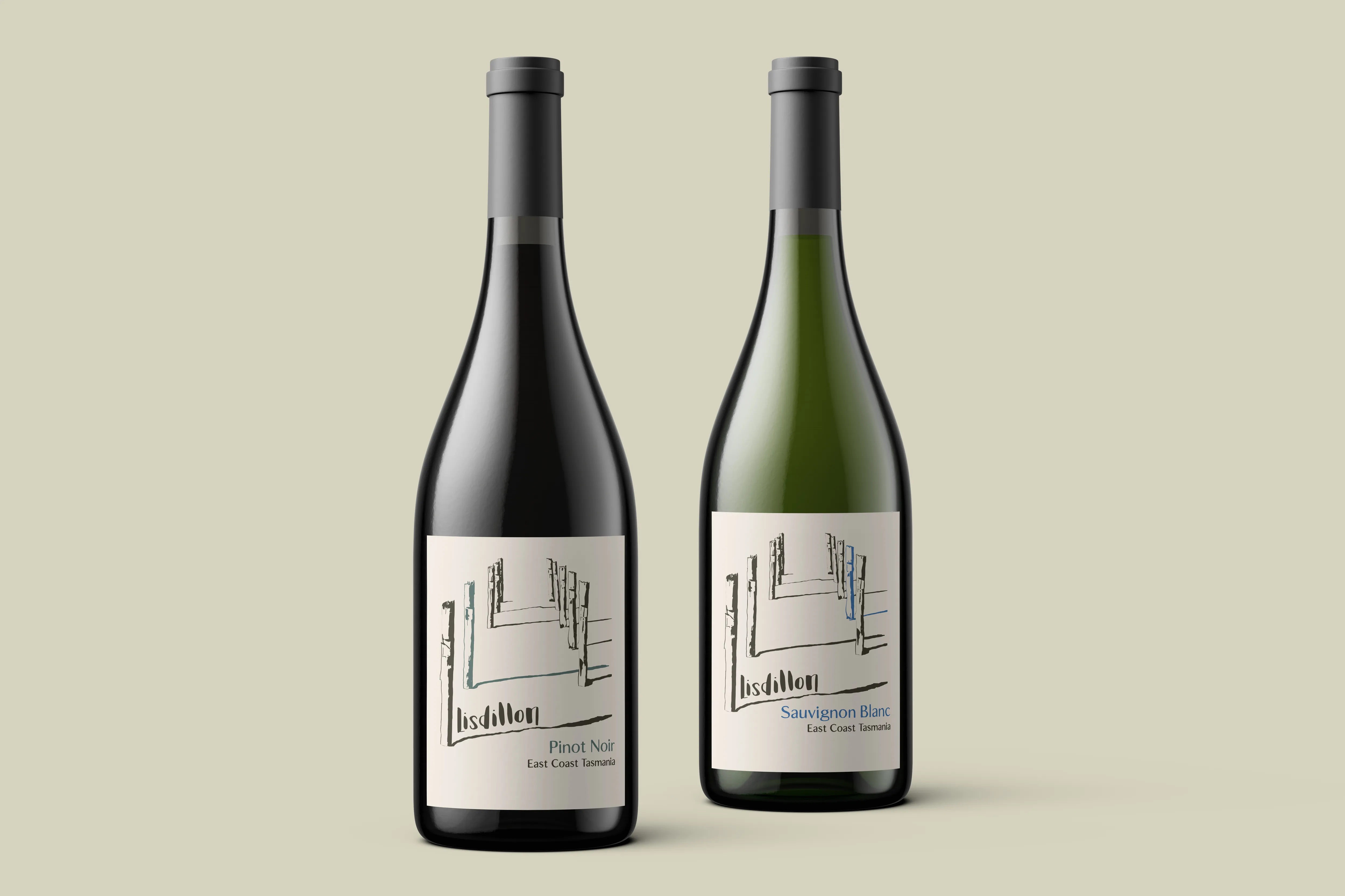 Wine label design for Lisdillon Estate